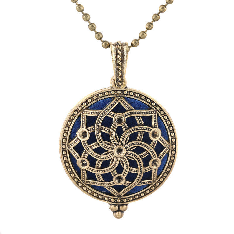 Vintage Perfume Diffuser Necklace