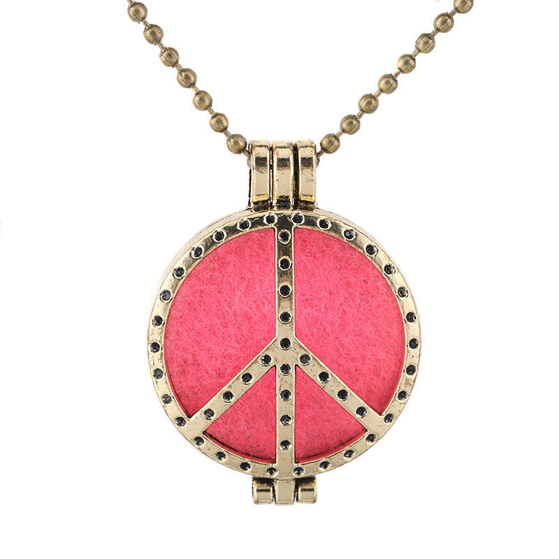 Vintage Perfume Diffuser Necklace