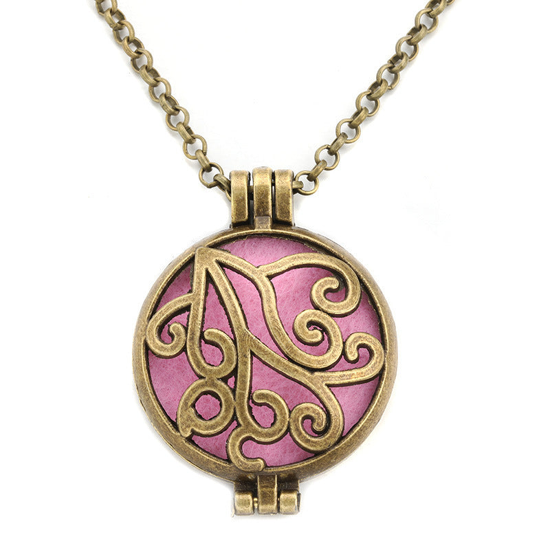 Vintage Perfume Diffuser Necklace