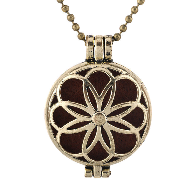 Vintage Perfume Diffuser Necklace