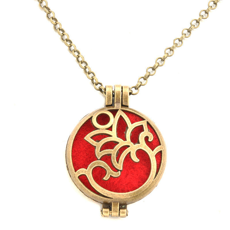 Vintage Perfume Diffuser Necklace