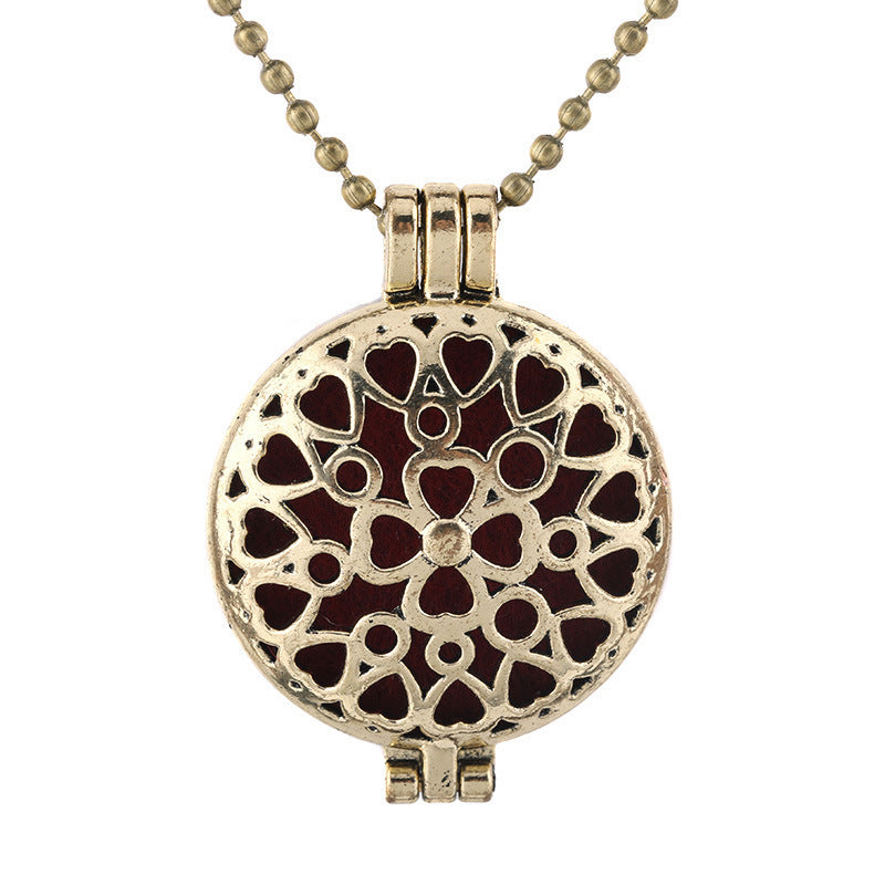 Vintage Perfume Diffuser Necklace