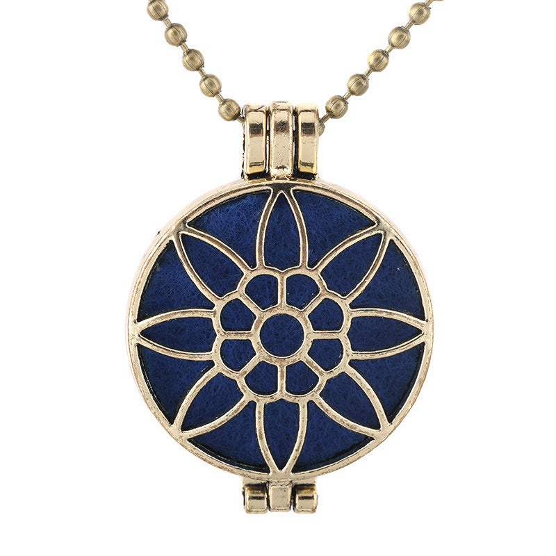 Vintage Perfume Diffuser Necklace