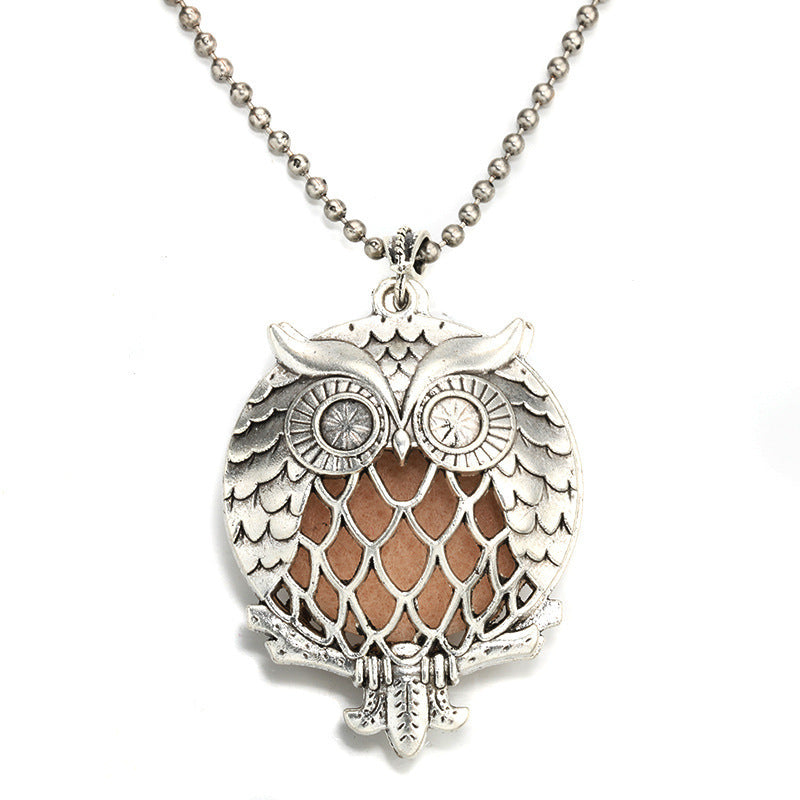Vintage Perfume Diffuser Necklace