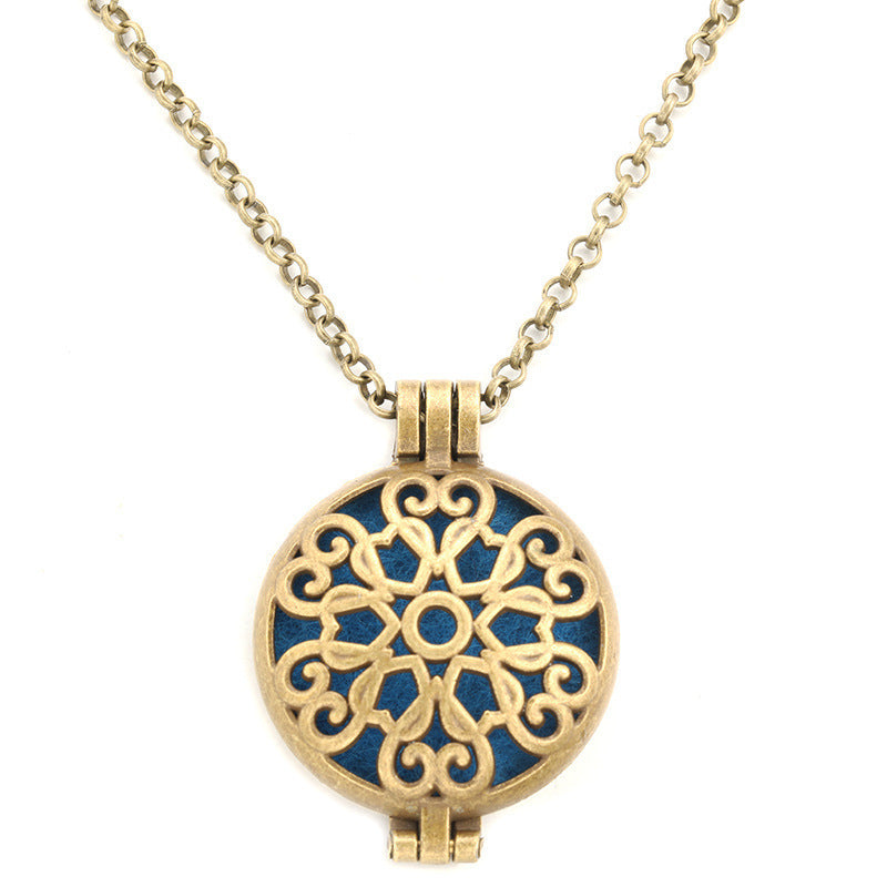 Vintage Perfume Diffuser Necklace