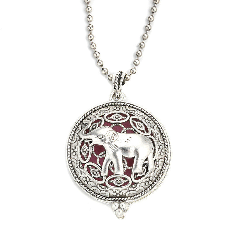 Vintage Perfume Diffuser Necklace