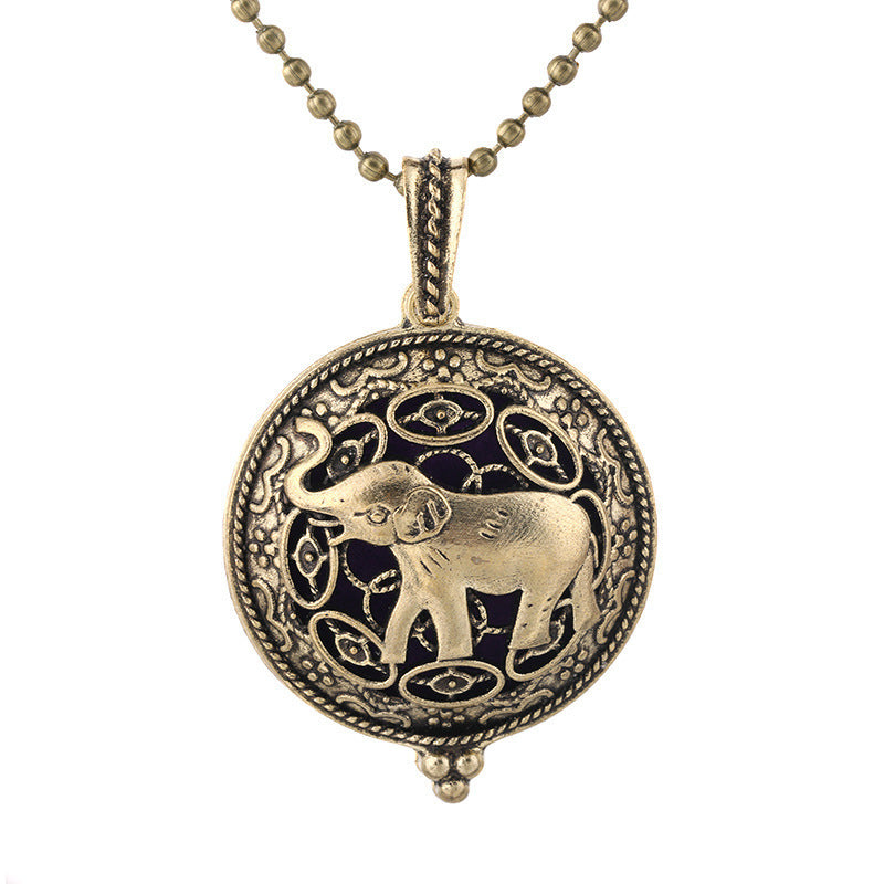 Vintage Perfume Diffuser Necklace