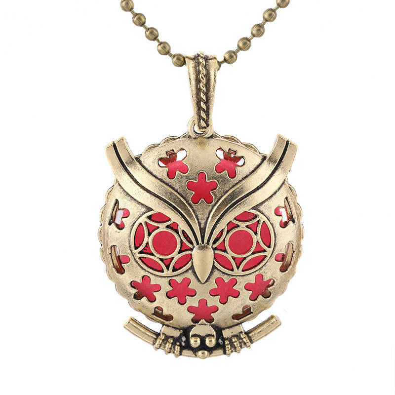 Vintage Perfume Diffuser Necklace