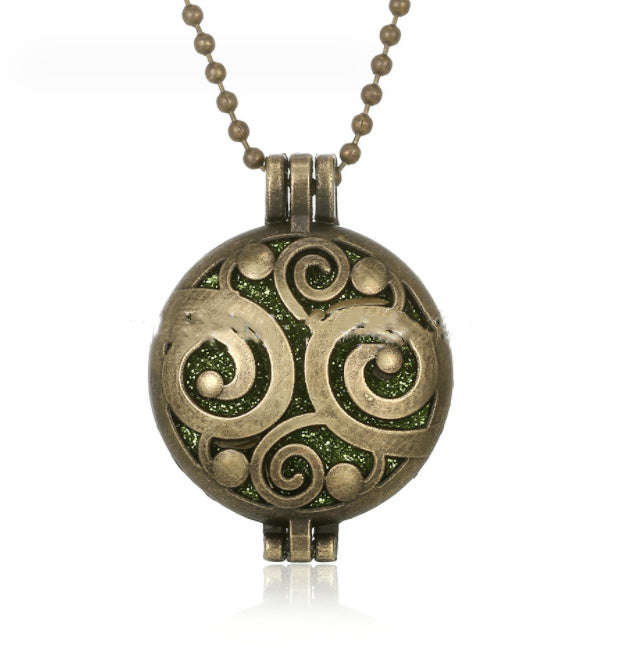 Vintage Perfume Diffuser Necklace
