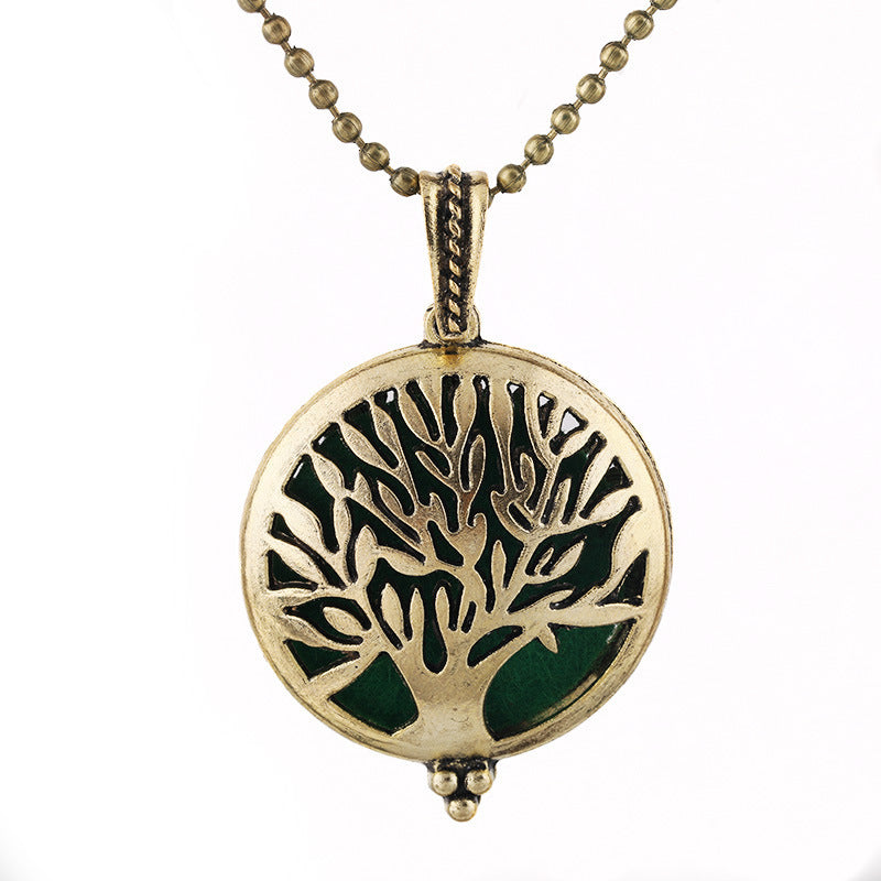 Vintage Perfume Diffuser Necklace