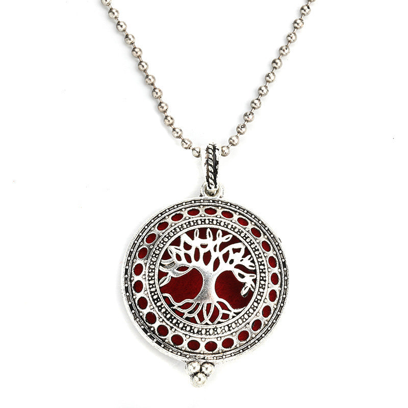 Vintage Perfume Diffuser Necklace