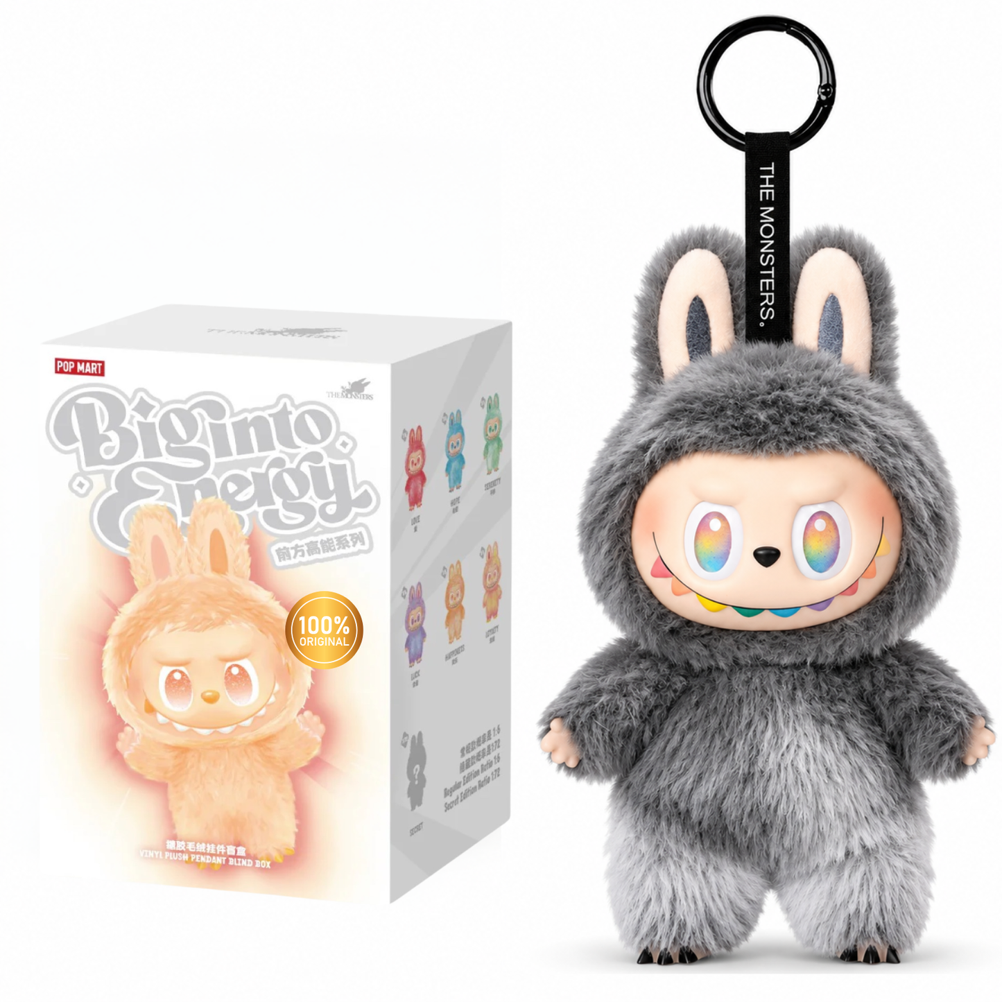 Labubu Hidden "Big into Energy" Pendant – Limited Editions