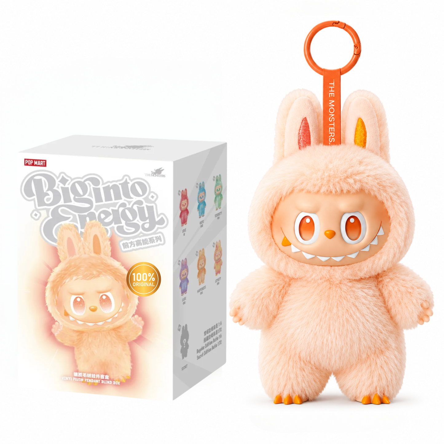 Labubu Happiness "Big into Energy" Pendant – Limited Editions