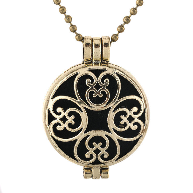 Vintage Perfume Diffuser Necklace