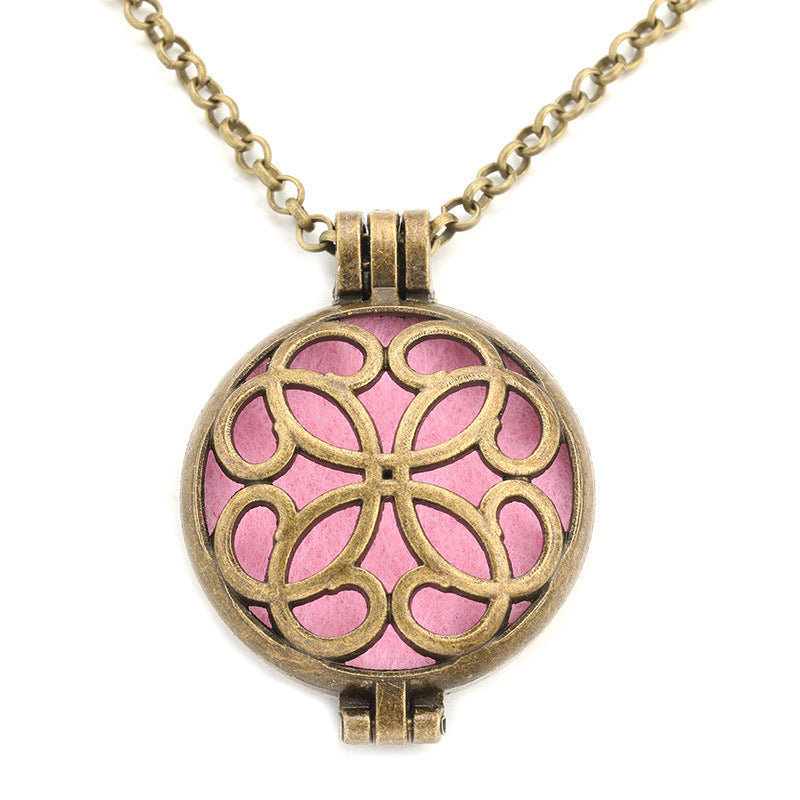Vintage Perfume Diffuser Necklace