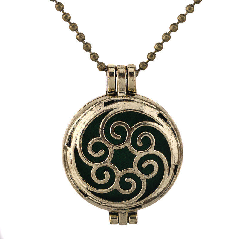 Vintage Perfume Diffuser Necklace