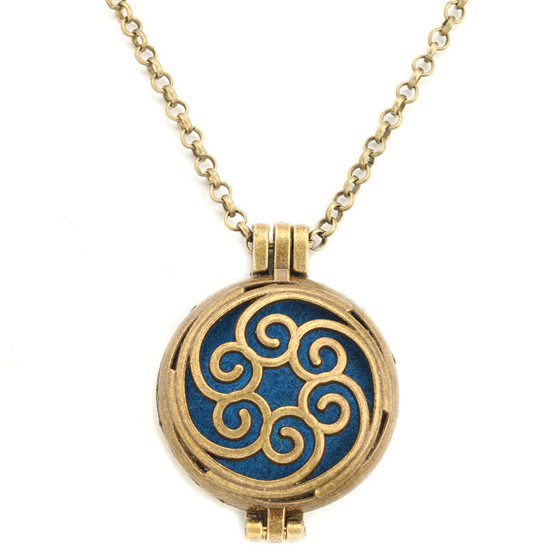 Vintage Perfume Diffuser Necklace