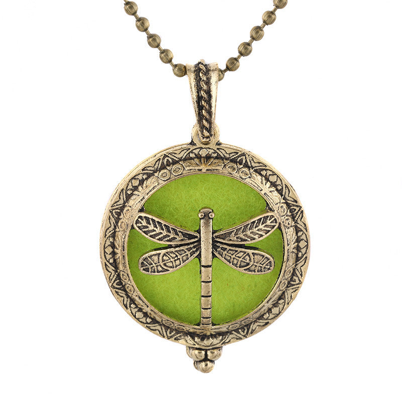 Vintage Perfume Diffuser Necklace