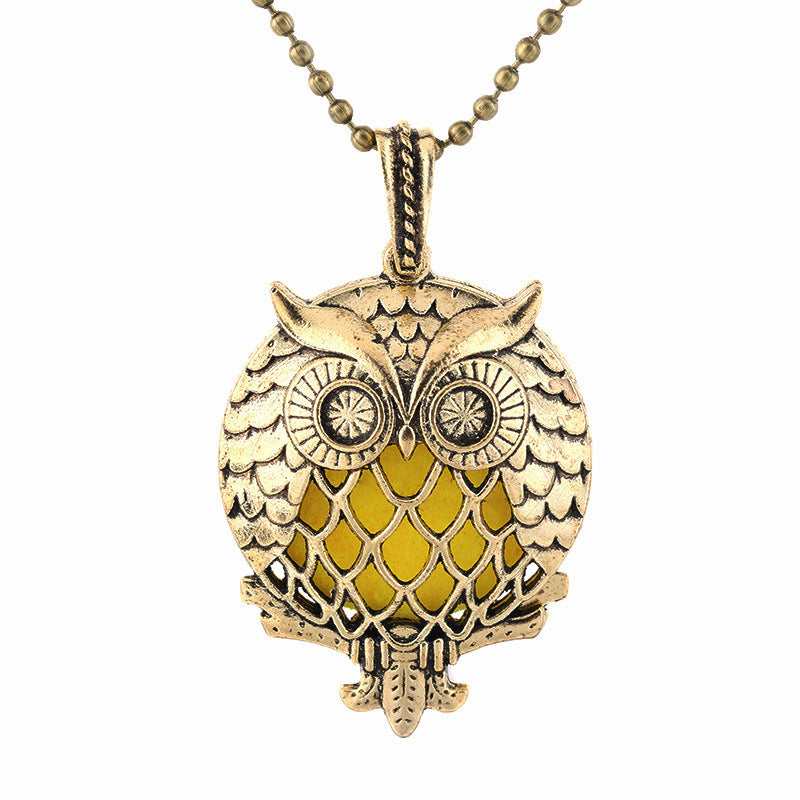 Vintage Perfume Diffuser Necklace