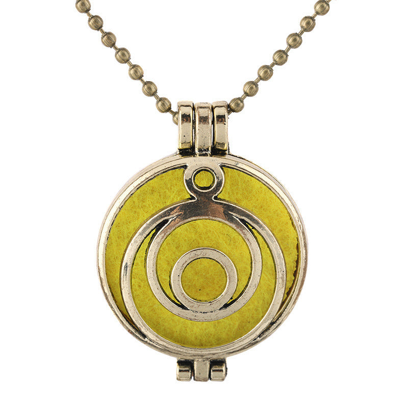 Vintage Perfume Diffuser Necklace