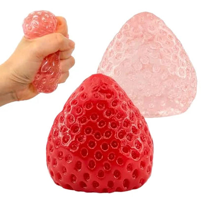 Giant Strawberry Sensory Squishy Stress Toy