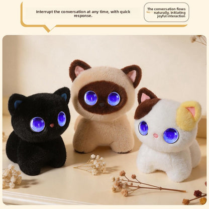 Interactive Plush Cat Toy