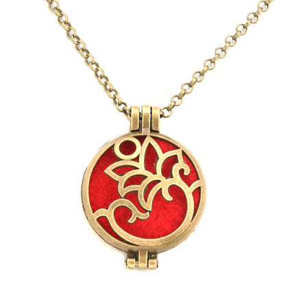 Vintage Perfume Diffuser Necklace