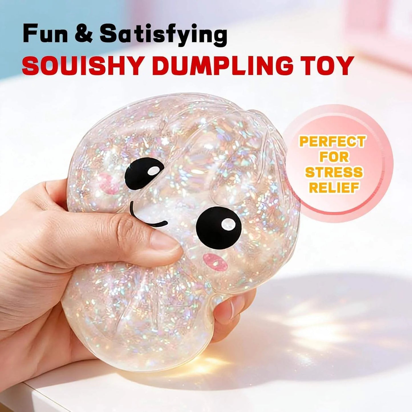 Dumpling Squishy Stress Relief Toy