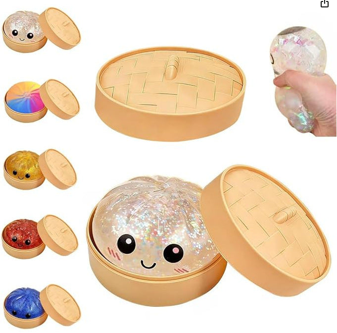 Dumpling Squishy Stress Relief Toy