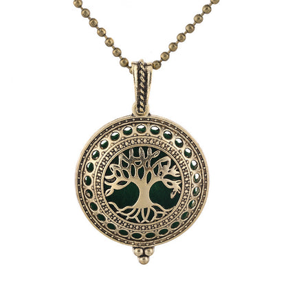 Vintage Perfume Diffuser Necklace
