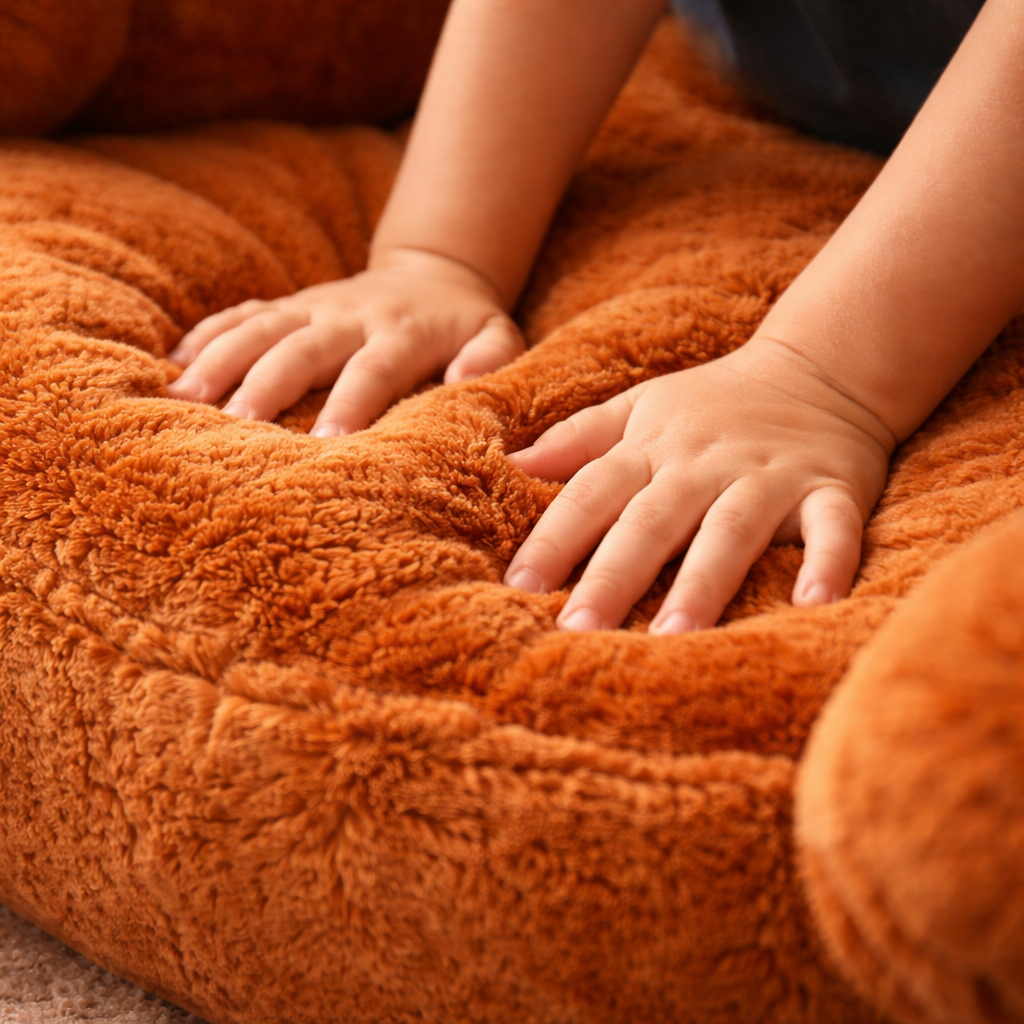 CozyMonkey™ Poltrona de Pelúcia – Conforto Ultra Macio