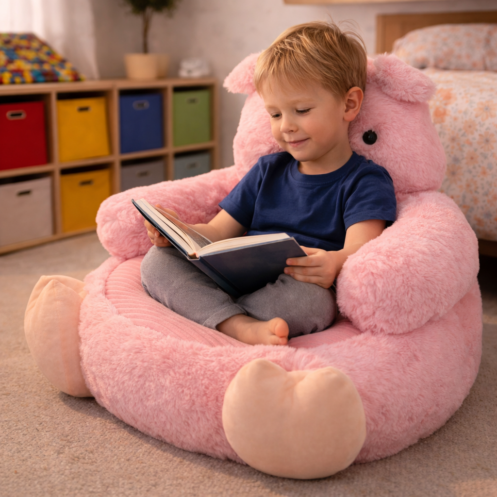 CozyPig™ Plush Chair