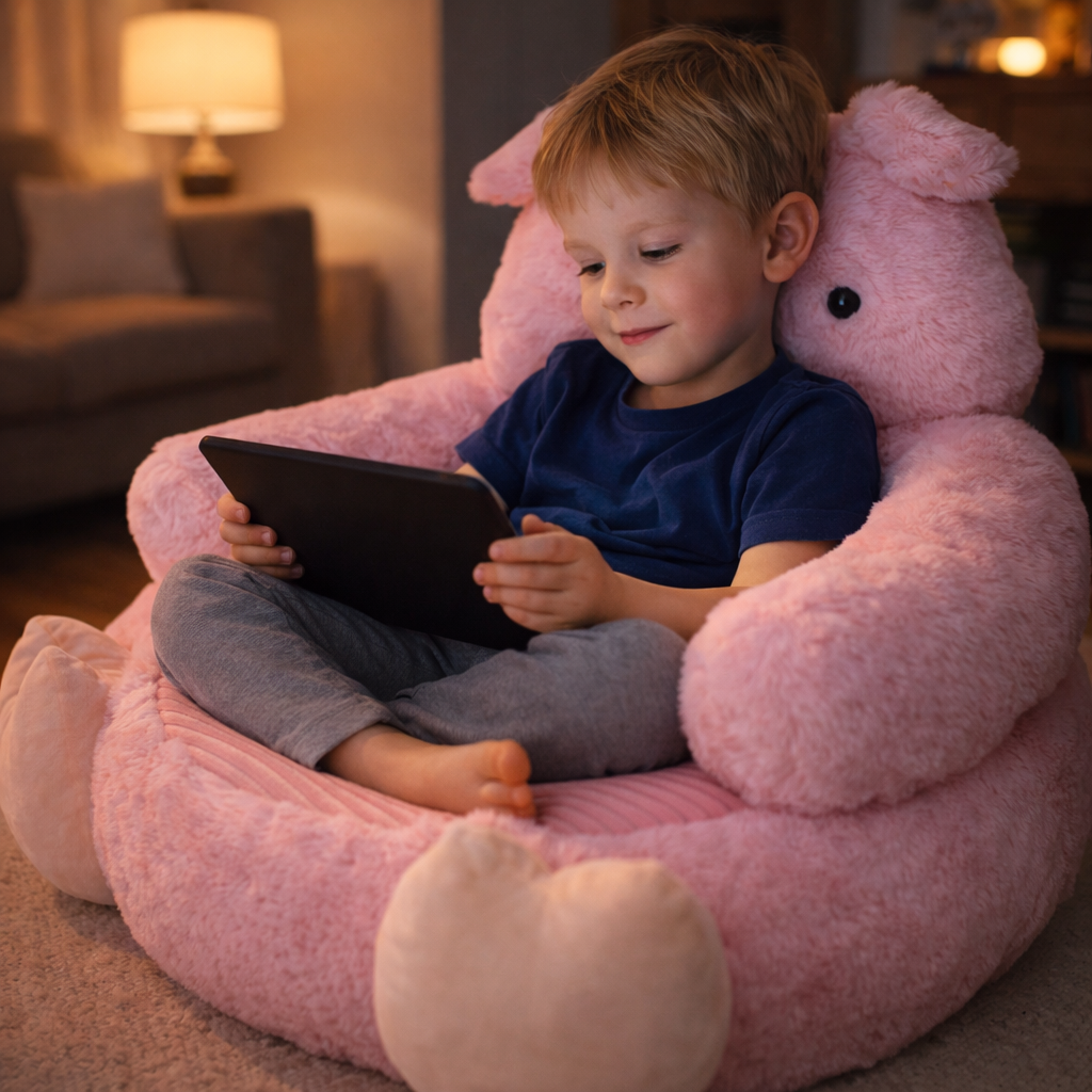 CozyPig™ Plush Chair