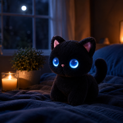 Salem — The Night Owl AI Companion Cat (Black)