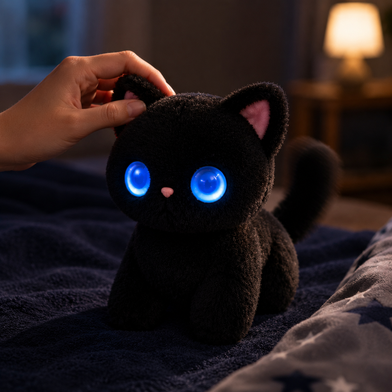 Salem — The Night Owl AI Companion Cat (Black)