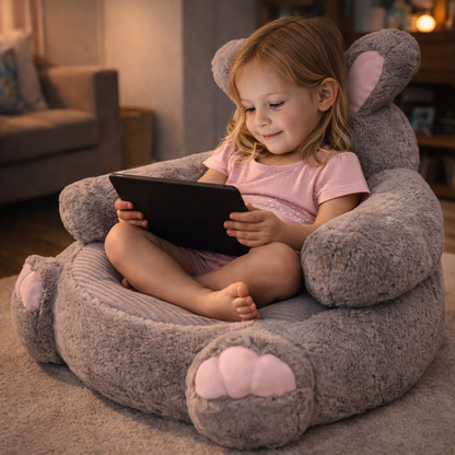 CozyBunny™ Plush Chair – Soft Comfort & Cozy Moments