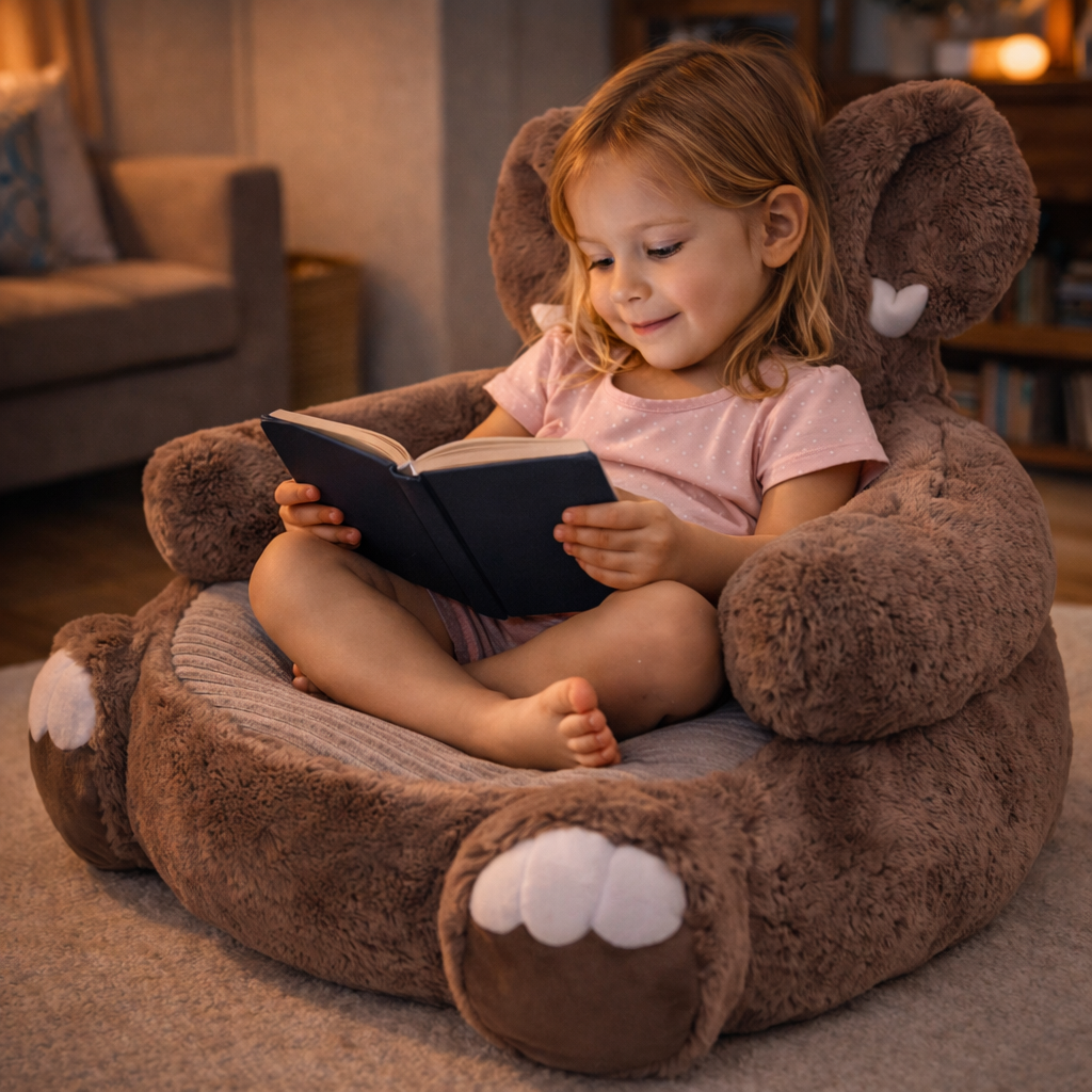 COZYELEPHANT™ Elephant Plush Chair – Soft Comfort & Cozy Relaxation