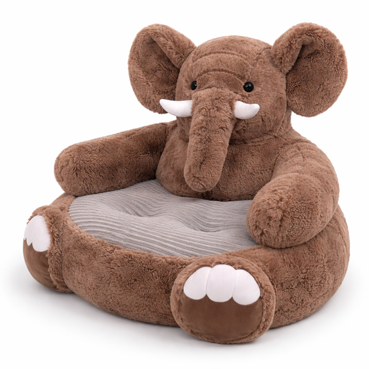 COZYELEPHANT™ Elephant Plush Chair – Soft Comfort & Cozy Relaxation
