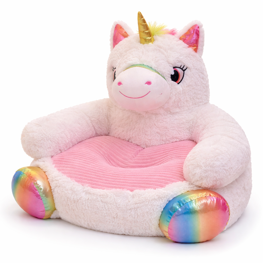 CozyUnicorn™ – Ultra Soft Unicorn Plush Chair