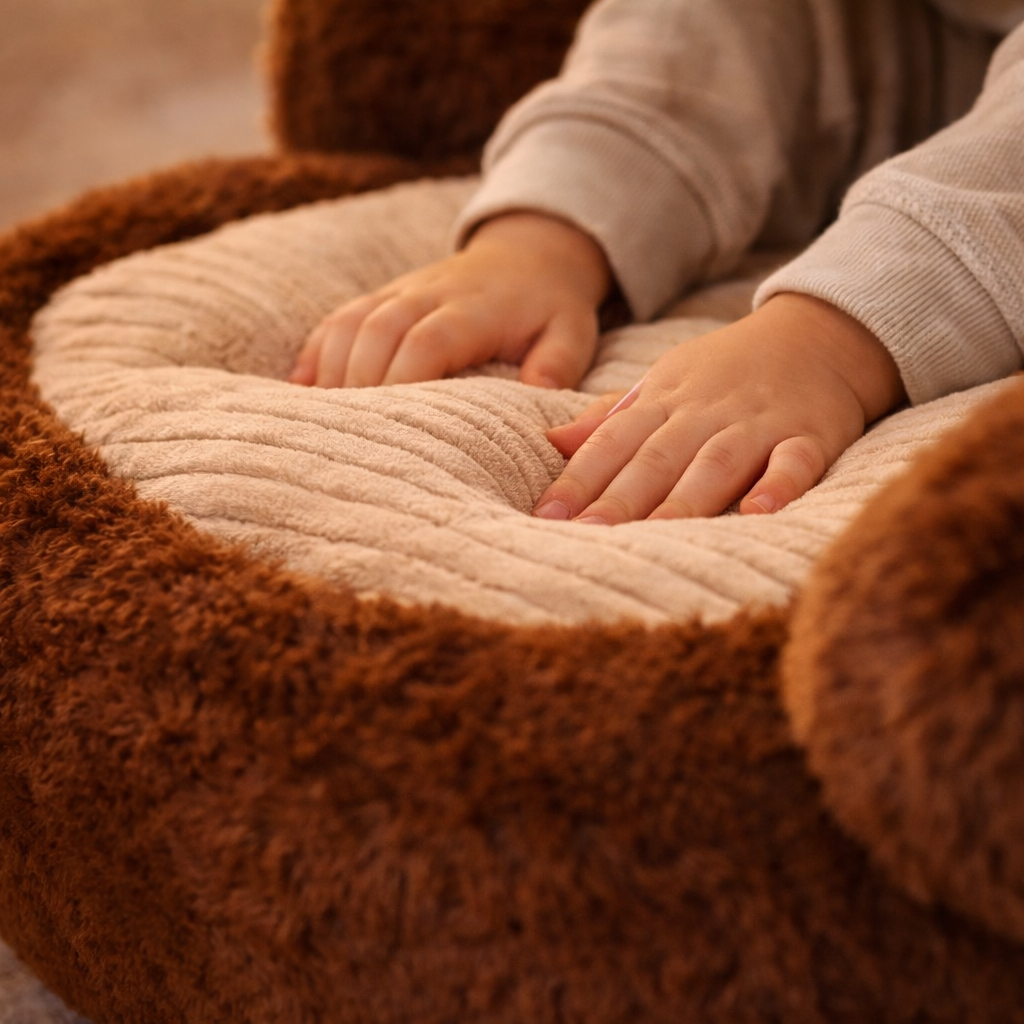 CozyBear™ – Ultra Soft Bear Plush Chair for Kids