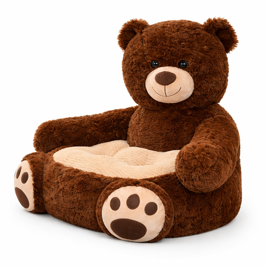 CozyBear™ – Ultra Soft Bear Plush Chair for Kids