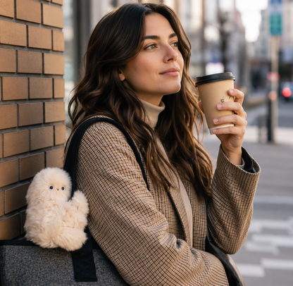 NOOMI™ Snow – Interactive Comfort Koala | USB Rechargeable Plush Companion