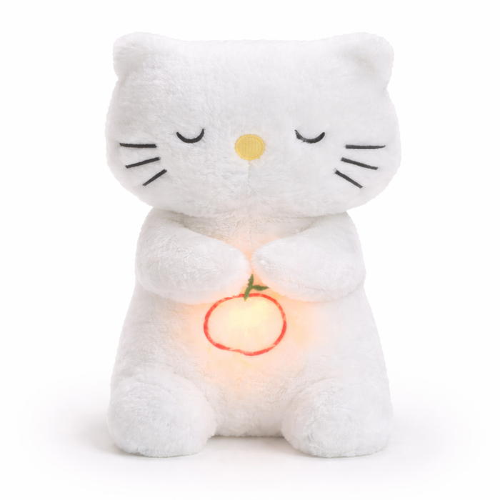 Breathing Kitty plush toy with calming music