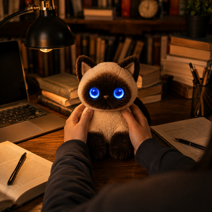 Sage — The Scholar AI Companion Cat (Siamese)