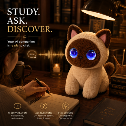 Sage — The Scholar AI Companion Cat (Siamese)