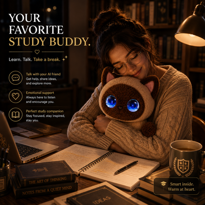 Sage — The Scholar AI Companion Cat (Siamese)