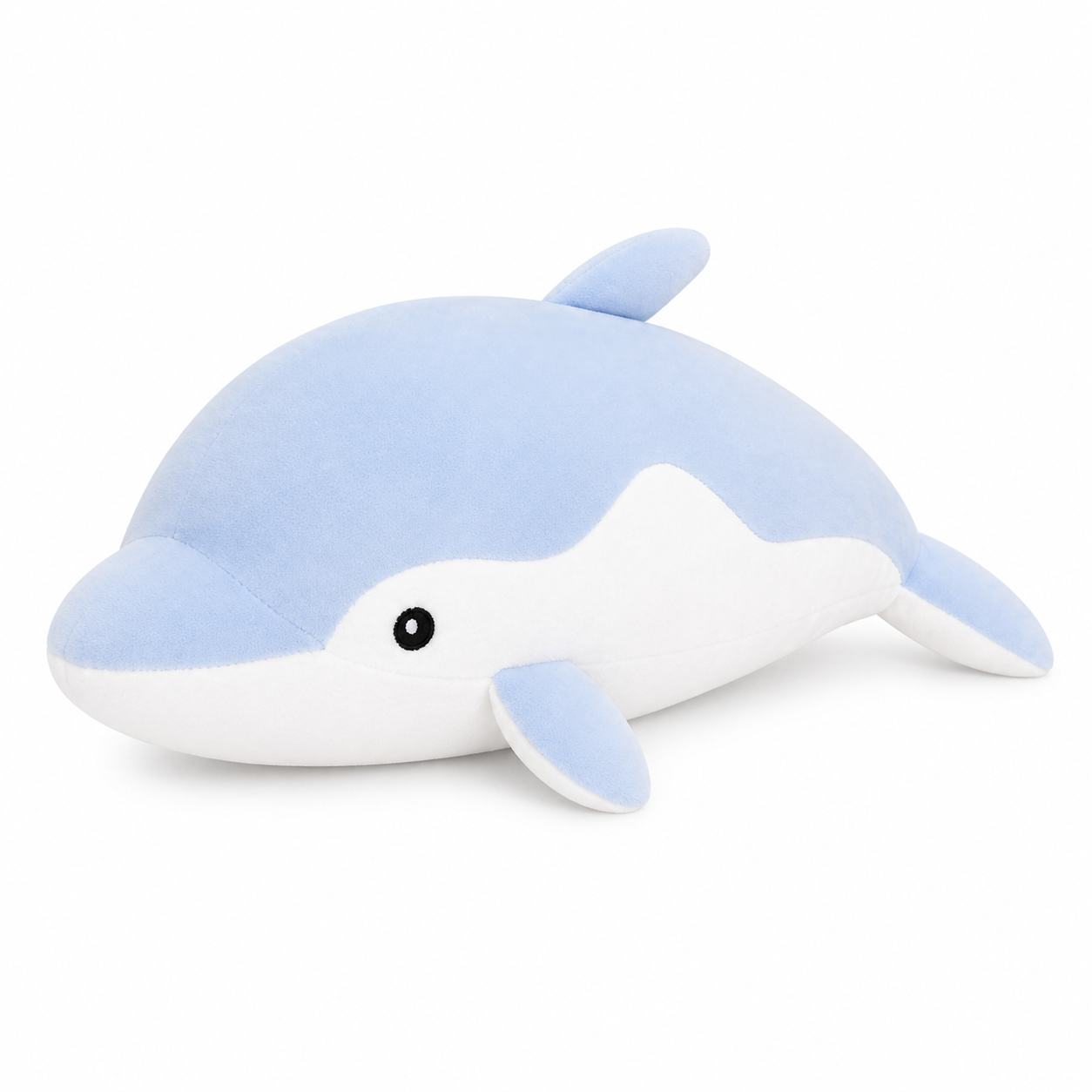 Soft Blue Dolphin Plush