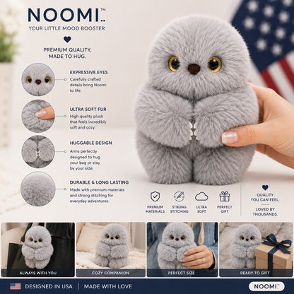 NOOMI™ Mist – Interactive Comfort Koala | USB Rechargeable Plush Companion