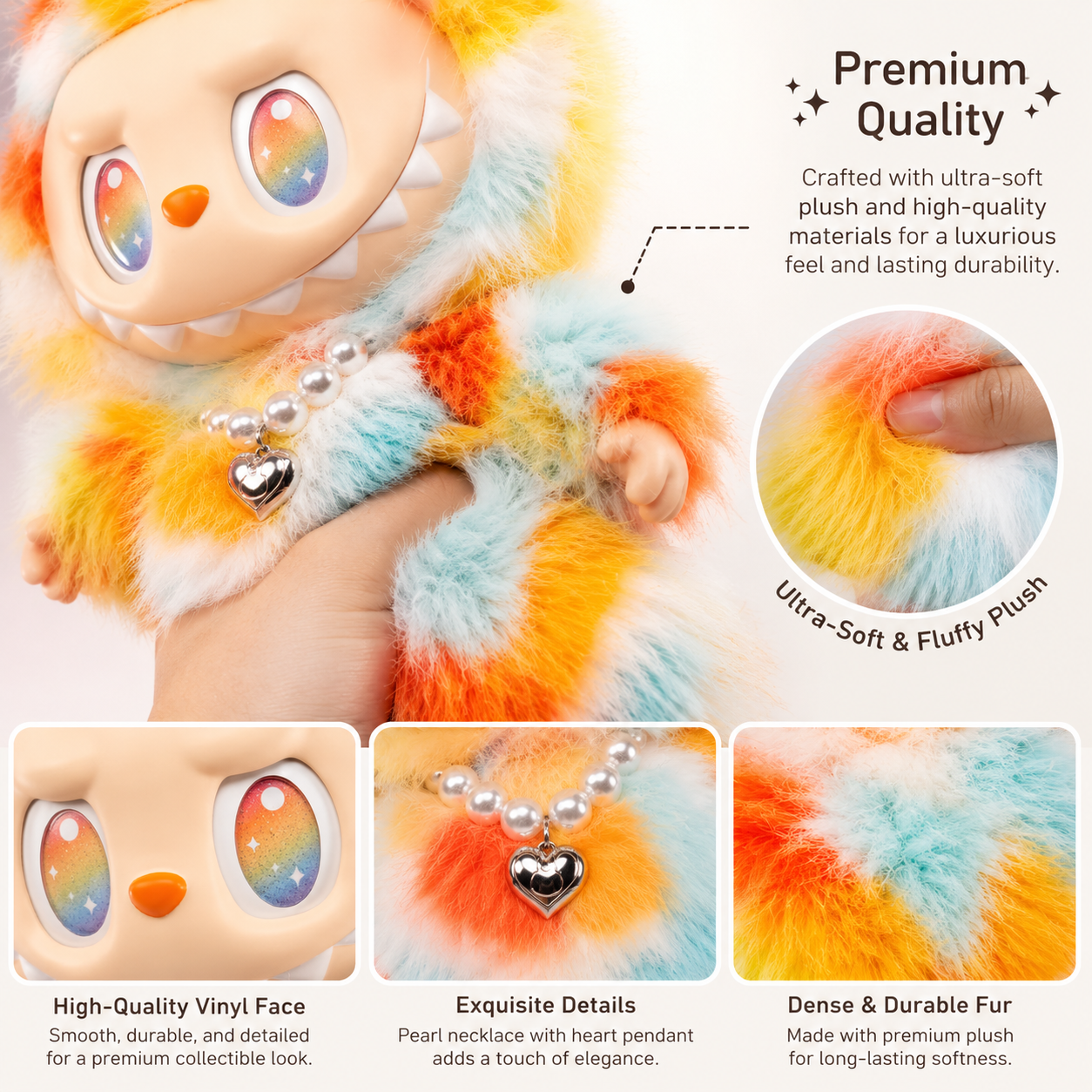 THE MONSTERS Big into Energy Series – ROCK THE UNIVERSE Vinyl Plush Doll