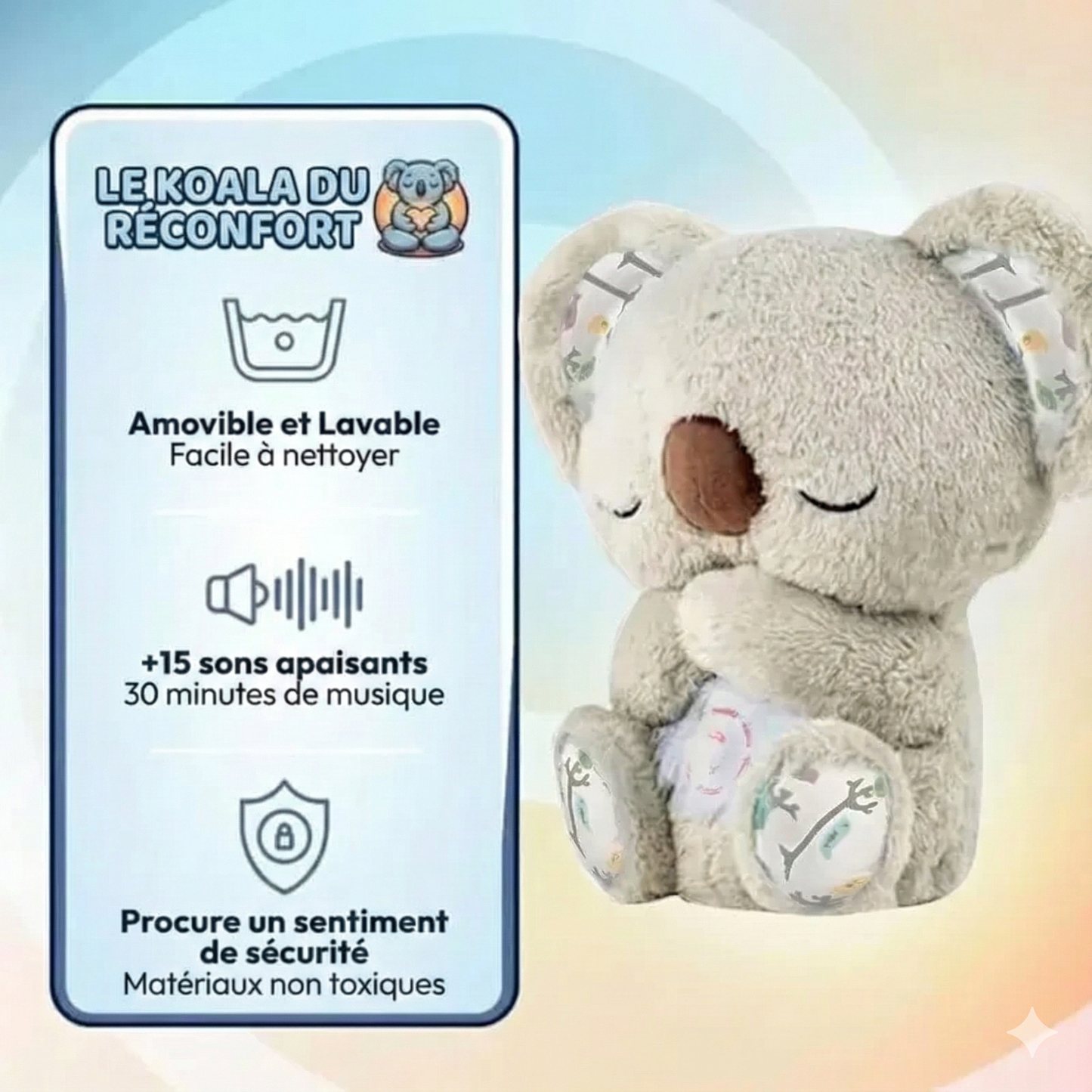 Peluche Koala Câlin Zen
